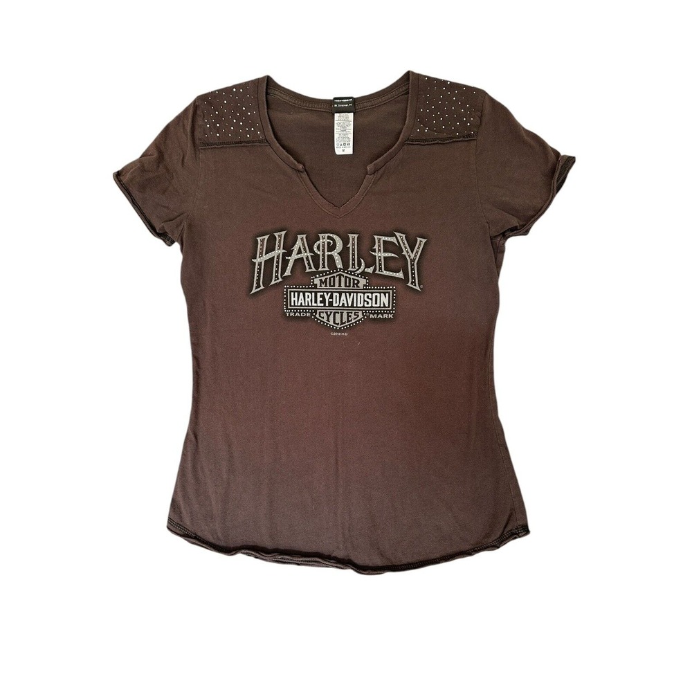 Harley Davidson Motorcycles Gowanda New York‎ Women's Shirt Size Medium